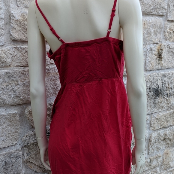 Super Red Dress Cute stylish Spaghetti Strap Vneck - Picture 6 of 11